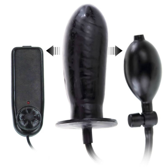 GRÖSSERER JOY AUFBLASBARER PENIS - MIT VIBRATION 16 CM