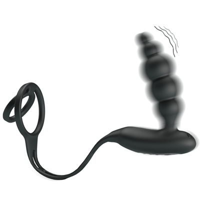 PENISRING MIT VIBRATOR-PLUG