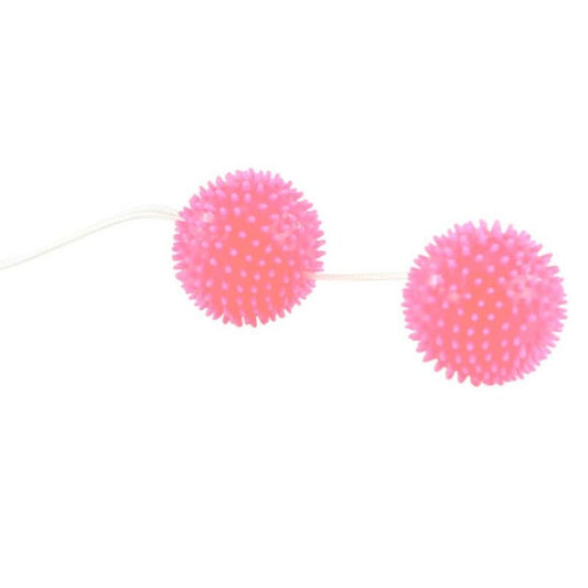 BAILE - ROSA STRUKTURIERTE BÄLLE 3.6 CM. EIN TIEFES VERGNÜGEN