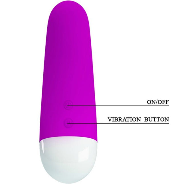 PRETTY LOVE - MINIVIBRADOR LUTHER 30 MODOS DE VIBRACIÓN