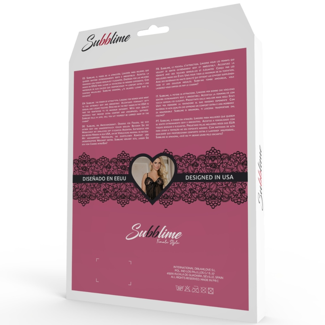 Traum: Elegantes Rotes Kleid & String Set