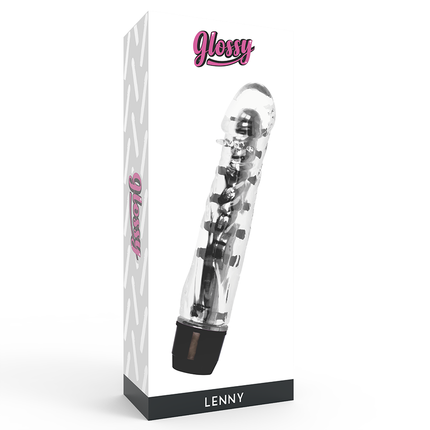 GLOSSY - VIBRADOR LENNY NEGRO