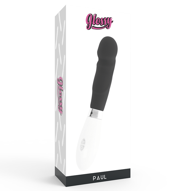 GLOSSY - VIBRADOR PAUL NEGRO
