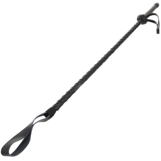DARKNESS - LEATHER FETISH BDSM WHIP 60 CM