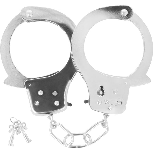 DARKNESS - METAL ANKLE HANDCUFFS WITH KEY