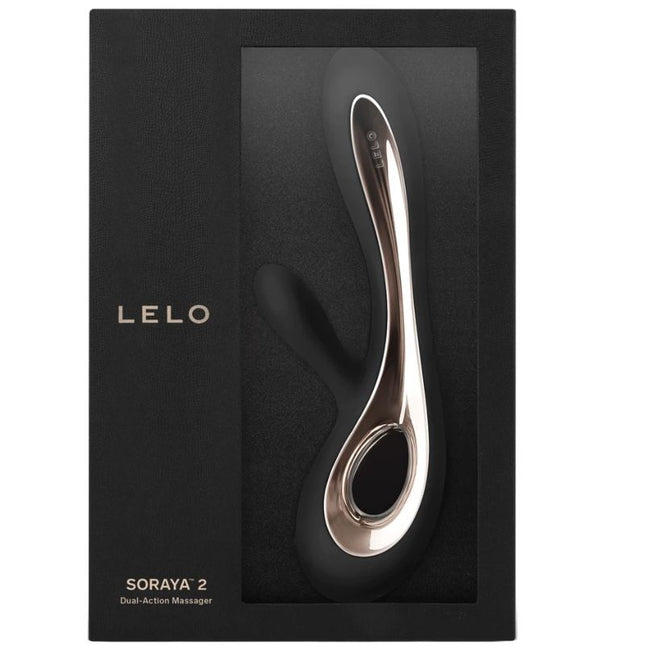 LELO - SORAYA 2 VIBRADOR CONEJO NEGRO