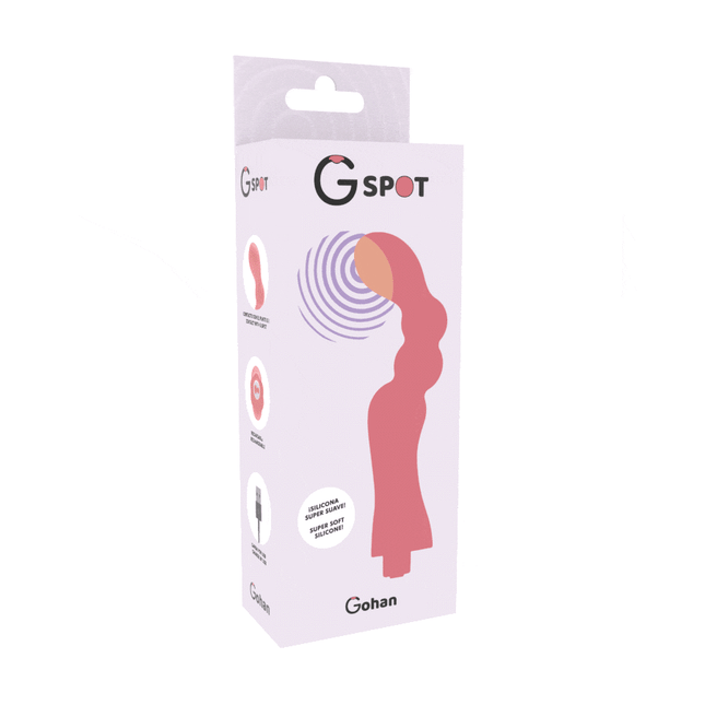 G-SPOT - GOHAN VIBRATOR LIGHT RED