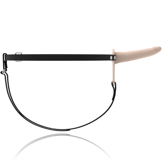 FETISH SUBMISSIVE HARNESS - MEAT SILICONE 15 CM