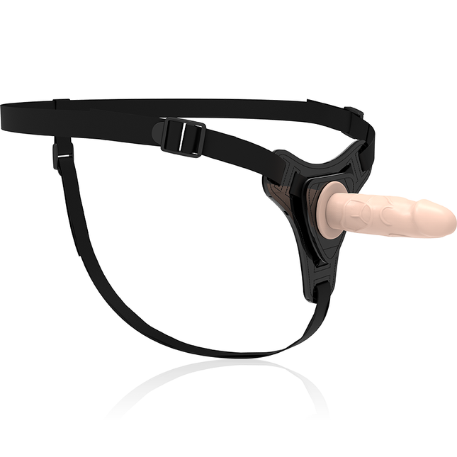 ARNÉS FETICHE SUMMISSIVE - SILICONA REALISTA CARNE 12,5 CM