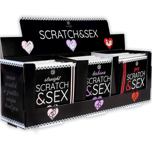 SECRETPLAY - DISPLAY + POSTURES SCRATCH &amp; SEX (ES/EN/FR/PT/DE)
