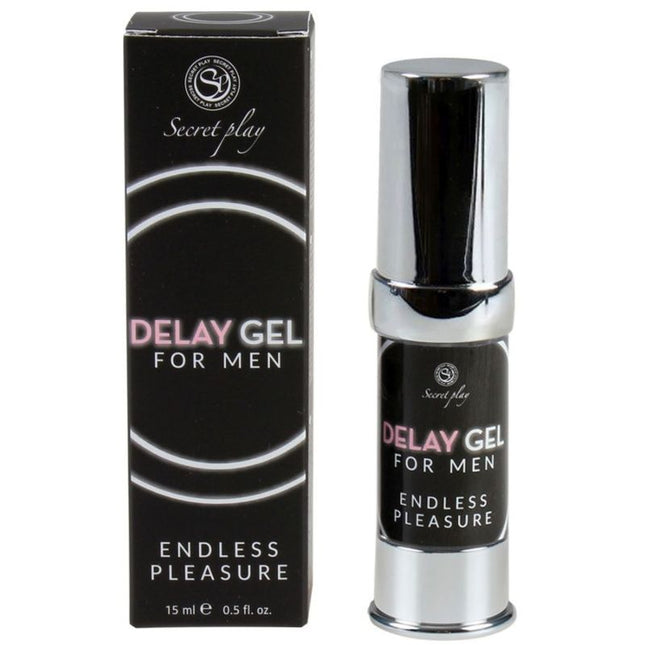 SECRETPLAY - GEL RETARDANTE PARA HOMBRES PLACER SIN FIN 15 ML