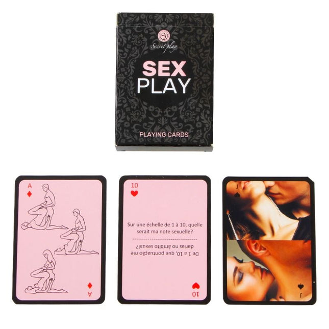 SECRETPLAY - SEX PLAYING CARDS (FR/PT)