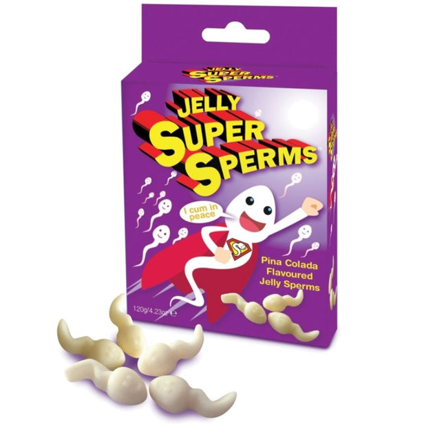 SPENCER & FLEETWOOD - JELLY SUPER SPERM RUBBER MOLD SPERM 120 GR