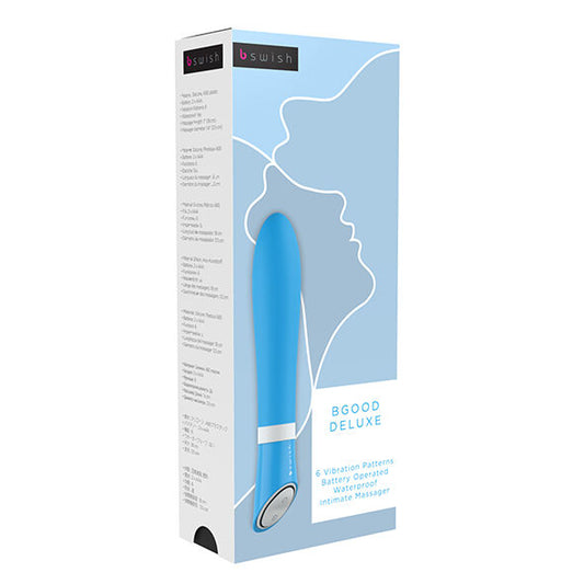 B SWISH - BGOOD DELUXE VIBRATOR BLAU