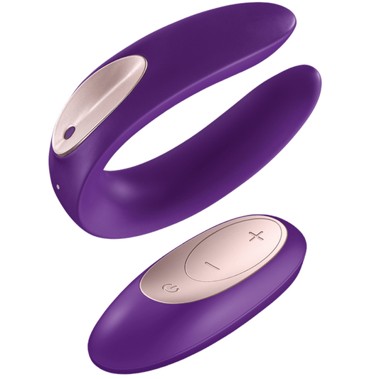 SATISFYER - MASAJEADOR DE ACOPLAMIENTO REMOTO PARTNER PLUS EDICIÓN 2020