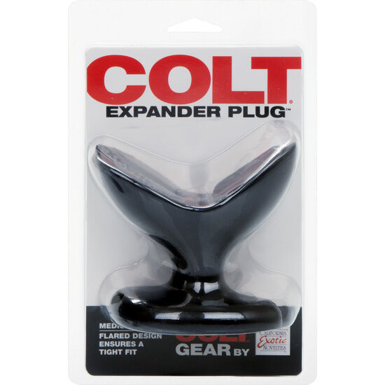 CALEXOTICS - TAPÓN EXPANSOR COLT MEDIANO NEGRO