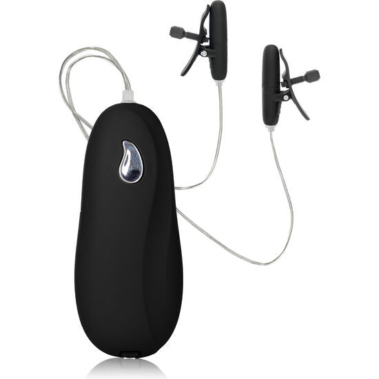 CALEXOTICS - VIBRADOR CALENTADOR PARA PEZONES NEGRO