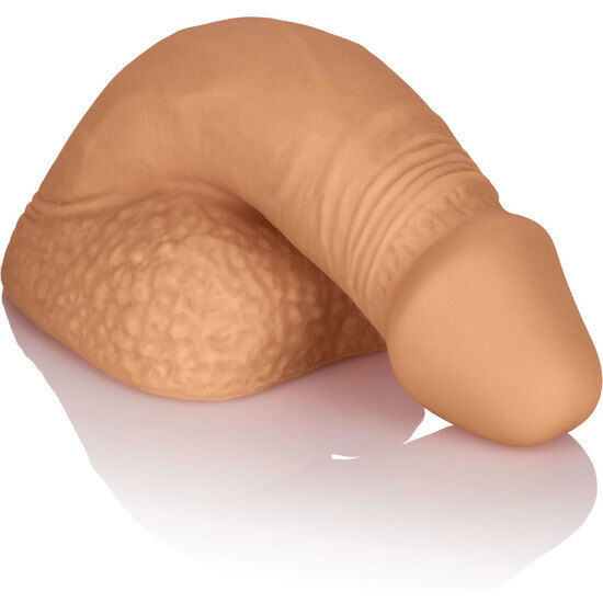 CALEXOTICS - SILICONE PENIS PACKAGE 12.75 CM CARAMEL