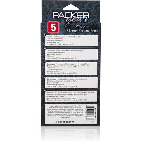 CALEXOTICS - PACK DE SILICONA PENE 12,75 CM CARNE