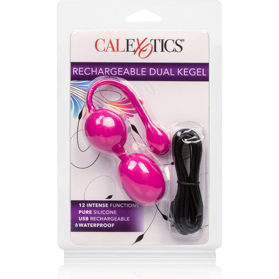 CALEXOTICS - CONO DOBLE RECARGABLE ROSA