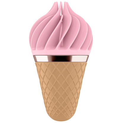 SATISFYER - SPINNATOR DULCE Y DELICIOSO MARRÓN Y ROSA