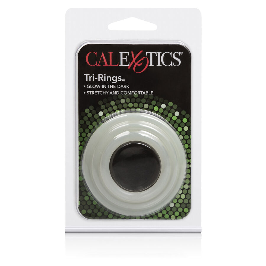 CALEXOTICS - TRES ANILLOS BRILLAN EN LA OSCURIDAD