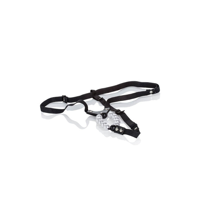 CALEXOTICS - LOVERS THONG WITH PEARLS