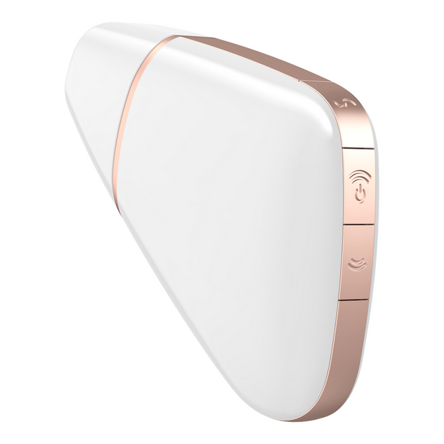 SATISFYER - ESTIMULADOR Y VIBRADOR TRIÁNGULO AMOROSO NEGRO