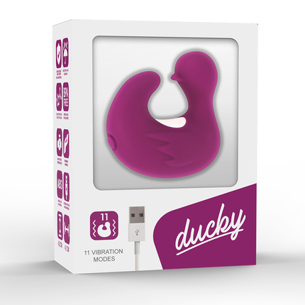 COVERME - DUCKYMANIA RECHARGEABLE SILICONE STIMULATING DUCKY FOX