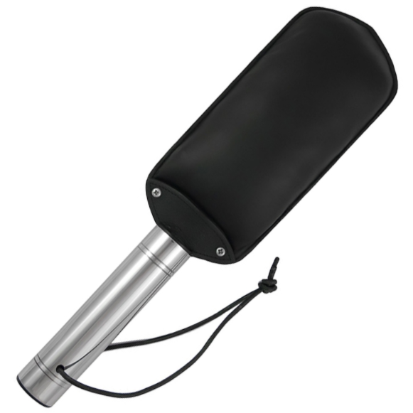 METAL HARD - PALA FABRICADA EN CUERO ORIGINAL Y METAL