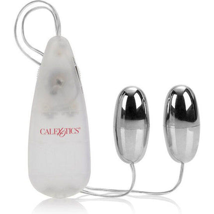 CALEXOTICS - BOLAS VIBRADORAS DUO PLATEADO