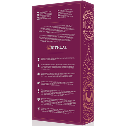 RITHUAL - ESTIMULADOR RITUAL KRIYA DEL PUNTO G RECARGABLE ORQUÍDEA
