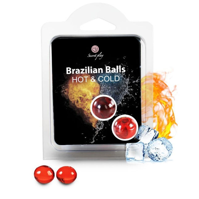 SECRETPLAY - BRAZILIAN BALLS HEAT &amp; COLD EFFECT 2 UNITS