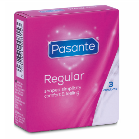 PASANTE - CONDOM REGULAR SERIES 3 UNITS