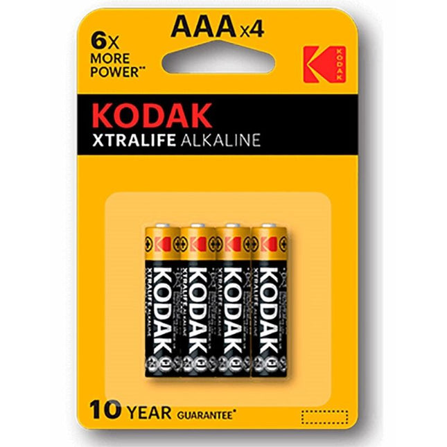 KODAK - PILAS ALCALINAS XTRALIFE AAA LR03 BLISTER * 4