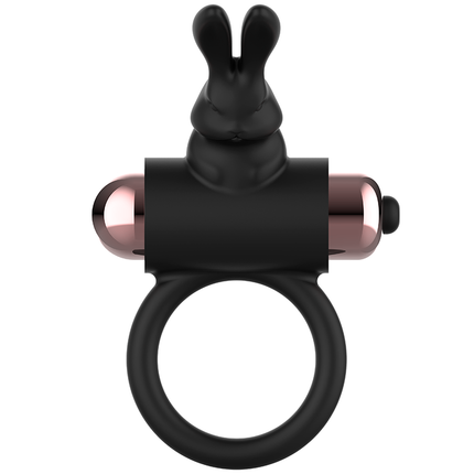 COQUETTE CHIC DESIRE - COCKRING WITH VIBRATOR BLACK/GOLD