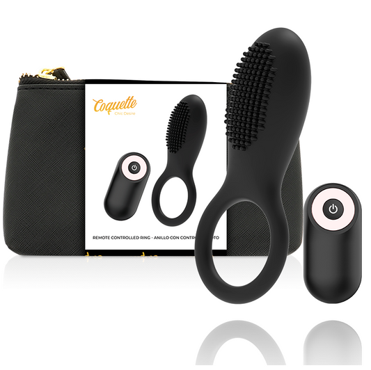 COQUETTE CHIC DESIRE - COCKRING FERNBEDIENUNG SCHWARZ/GOLD