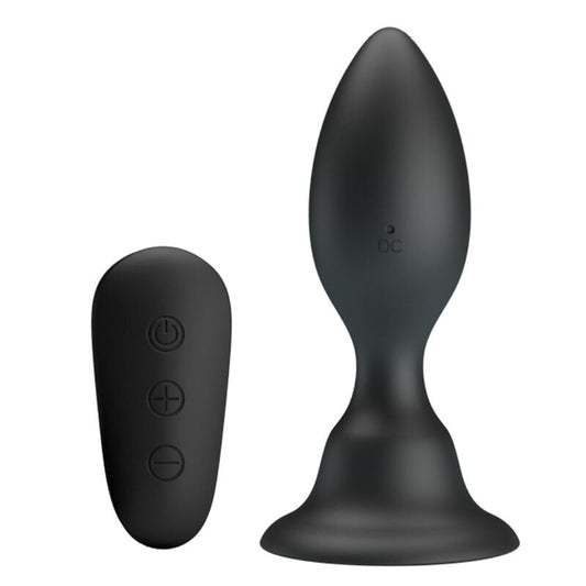 ANALSTECKER MIT VIBRATION - MIT FERNBEDIENUNG