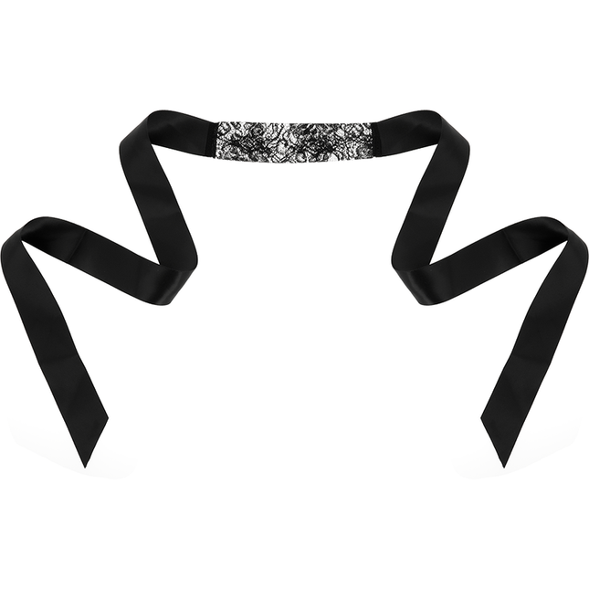 COQUETTE CHIC DESIRE - MASCARILLA DE ENCAJE NEGRO CON CINTA