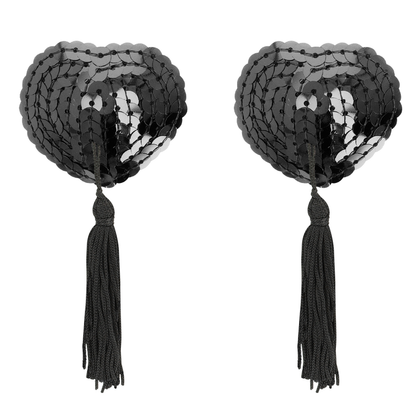 COQUETTE CHIC DESIRE - SCHWARZE PAILLETTEN-NIPPELCOVER