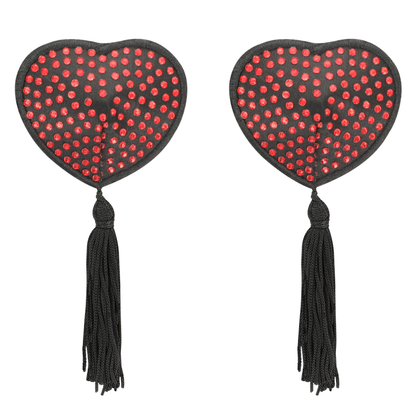 COQUETTE CHIC DESIRE - ROT/SCHWARZE NIPPELCOVER