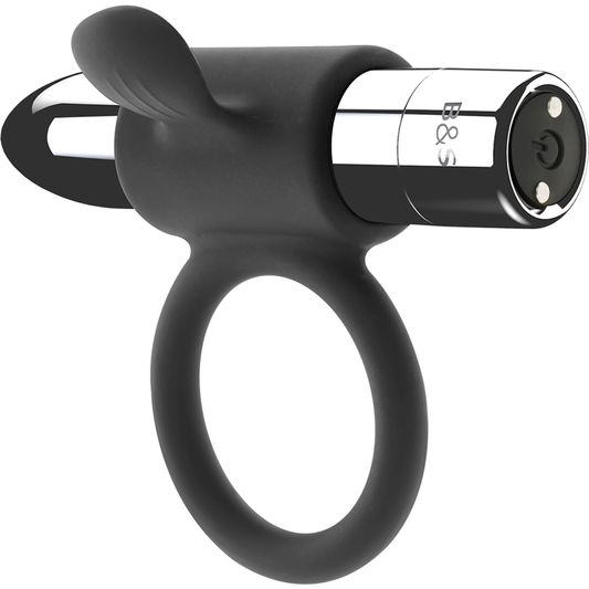 BLACK&SILVER - CAMERON RING SILBER