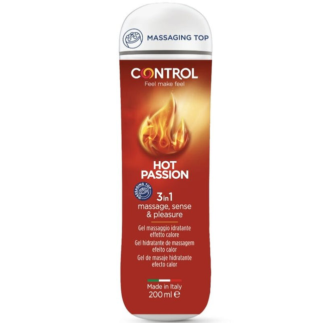 CONTROL - GEL PASSIÓN CALIENTE 3 EN 1 200 ML