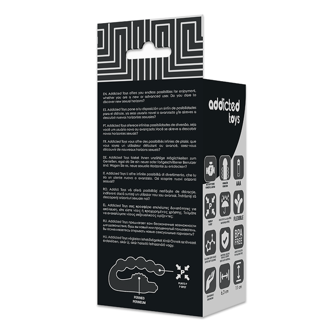 MASAJEADOR ANAL CON VIBRACIÓN DE PRÓSTATA