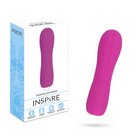 Vibrierender stimulator inspire essential ellie purple in leuchtendem rosa silikon mit ergonomischem design