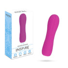 Vibrierender stimulator inspire essential ellie purple in leuchtendem rosa silikon mit ergonomischem design