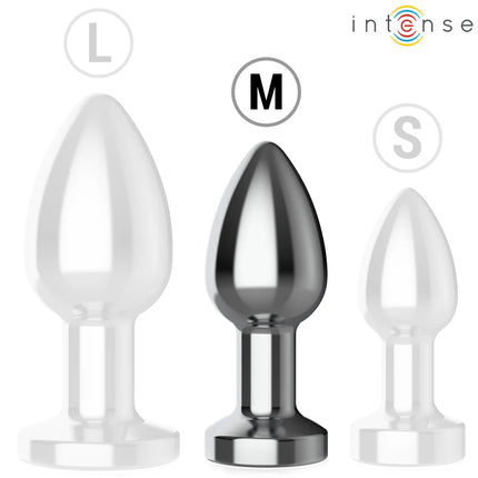 INTENSE - ANAL PLUG 10 VIBRATIONEN METALL MIT FERNBEDIENUNG M - Analplug