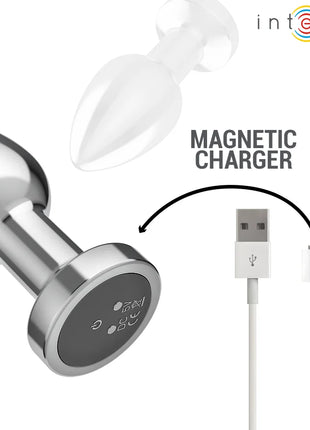 INTENSE - ANAL PLUG 10 VIBRATIONEN METALL MIT FERNBEDIENUNG M - Analplug