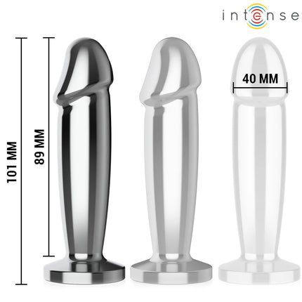 Intense anal plug metall dildo mit fernbedienung in drei varianten mit unterschiedlichen längen und durchschnitten