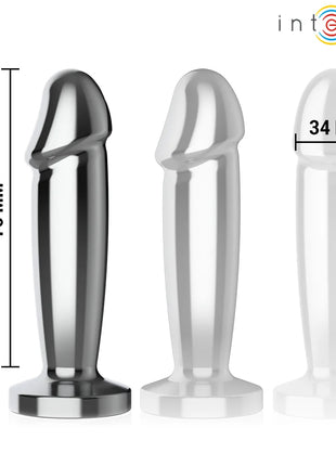 INTENSE - ANAL PLUG 10 VIBRATIONEN METALLDILDO MIT FERNBEDIENUNG S - Analplug